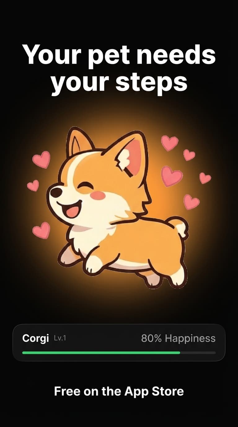 Stride habitat — your pet needs your steps